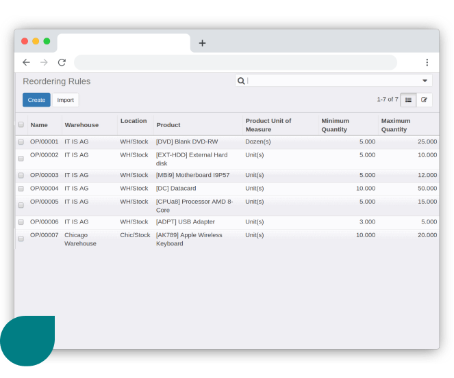 Odoo text and image block