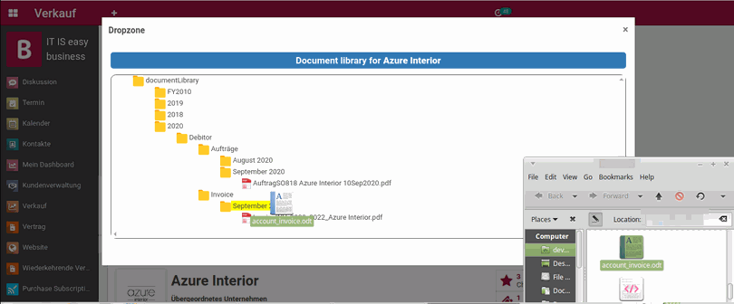 Odoo text and image block